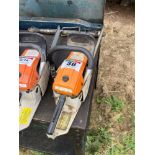 Chainsaw, petrol. Spares or repairs