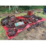 Quantity miscellaneous International TD9 spares and other parts