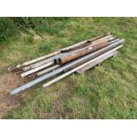 Quantity metal tubing