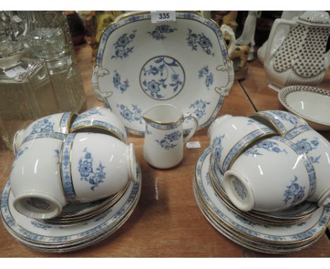 A vintage part tea service by Jackson and Gosling