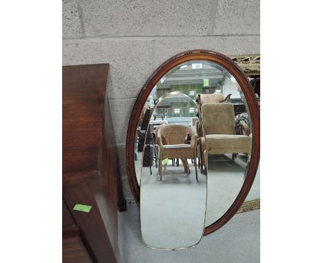 Two vintage wall mirrors