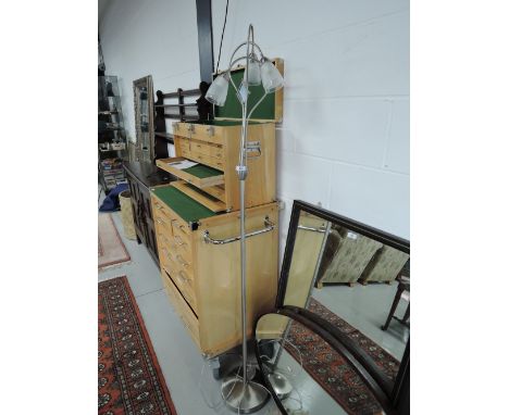 A modern standard lamp