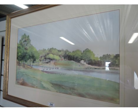 A vintage print golf related