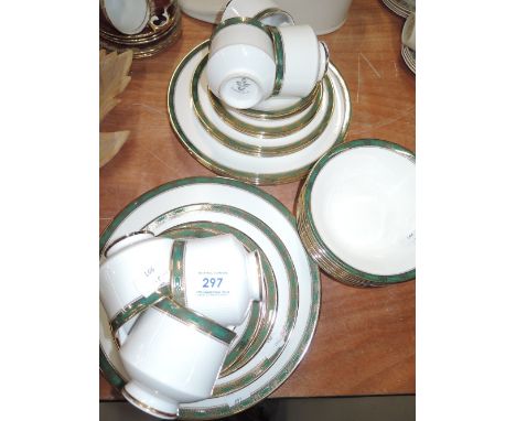 A vintage part dinner service by Royal Albert in the Elgin pattern