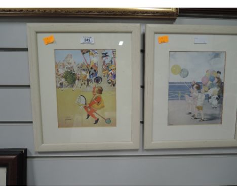 A vintage prints after Lawson Wood and similar
