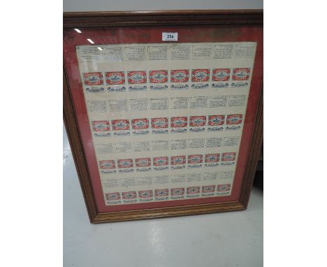 A vintage print of Bryant and May matches packets