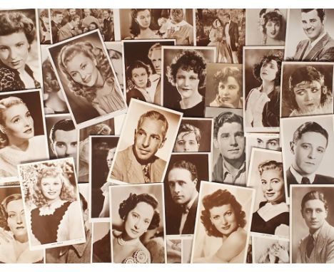 Postcards, Cinema, mainly Picturegoers, inc. Gone with The Wind (5), Judy Gunn, John Mills (2), Gloria Swanson, Carmen Mirand