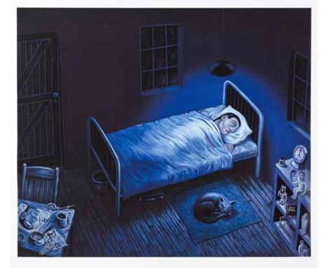 Norman Clive Catherine (South African 1949-) PEACEFUL SLEEP giclée print, signed, numbered 17/45 and inscribed with the title