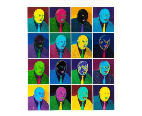 Norman Clive Catherine (South African 1949-) CACTUS MEN giclée print, signed, numbered 13/45 and inscribed with the title in 