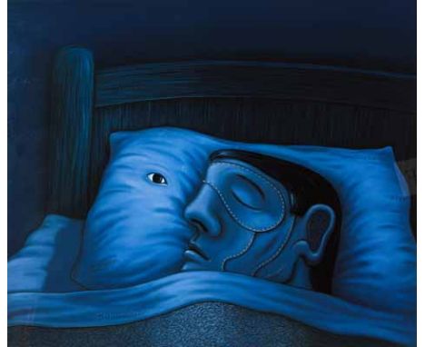 Norman Clive Catherine (South African 1949-) NIGHT WATCH giclée print, signed, numbered 10/45 and inscribed with the title in