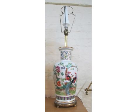 An oriental style lamp