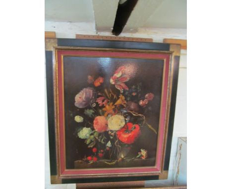An oleograph Dutch still life