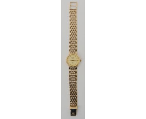 A 9ct gold ladies Rotary Gold, weight including mechanism 31gms Condition Report: Available upon request