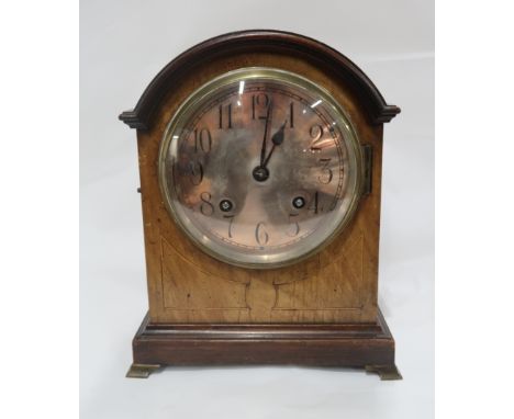 A dome top mantle clock Condition Report: Available upon request