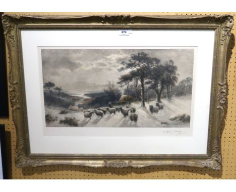 ERNEST WISHBOURNE A Spring Morning, print, 38 x 63cm Condition Report: Available upon request