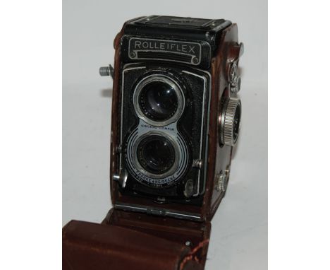 A Rolleiflex twins lens camera, Micro-Press and a collection of other cameras Condition Report: Available upon request