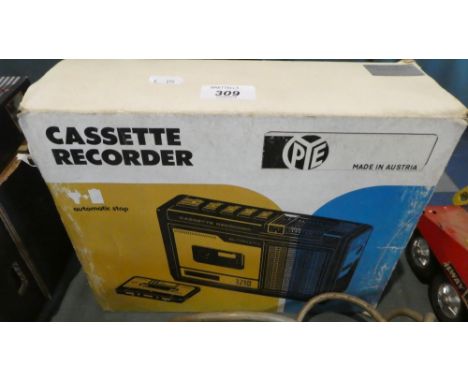 A Vintage Pye Cassette Recorder
