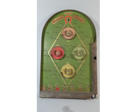 An Early 20th Century Bagatelle Game by Lindstrom, Steeple Chase, 58cm High 