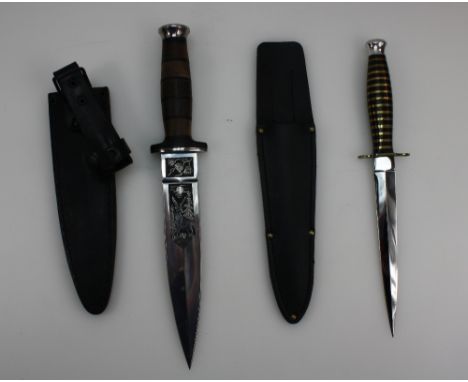 Kizlyar  K-20234 hunting knife and J Nowill & son Wasp Pattern Commando Knife (2)