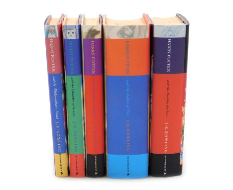 Rowling (J K). Harry Potter and the Philosopher's Stone, Harry Potter and the Chamber of Secrets, Harry Potter and the Prison