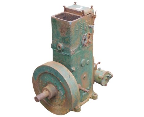 A Lister 14062 stationary engine, 62cm high.