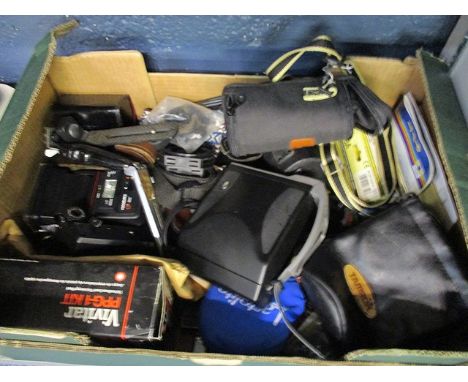 Camera equipment to include lens cases, filters and accessories