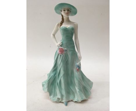 A Royal Worcester figure; Serena.