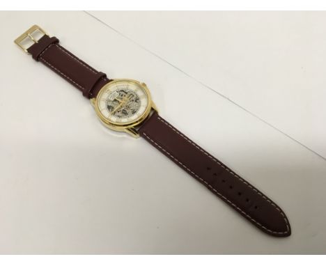 A Rotary automatic skeleton watch.