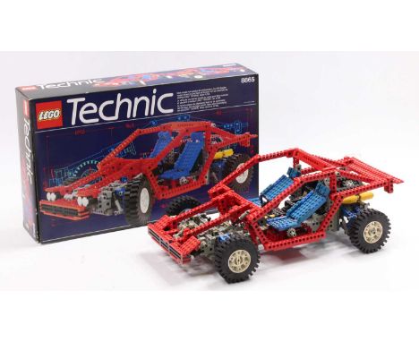 Lego Technic No.8865 Test Car, housed in the original box with leaflet, model is constructed