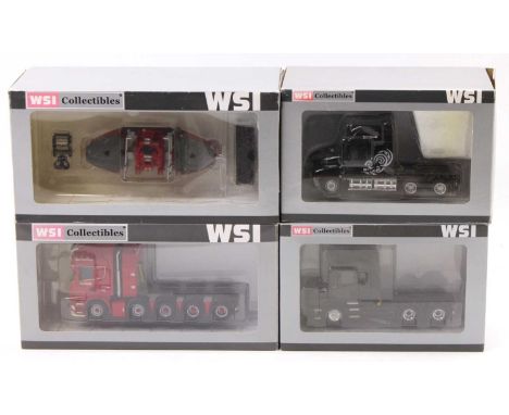 WSI Collectables 1/50th scale haulage and commercial vehicle Diecast group, 4 boxed examples to include No.9075A 103 Iveco St