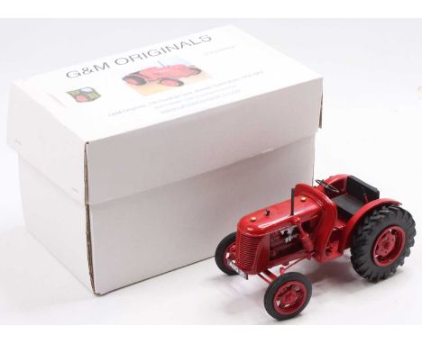 A G&amp;M Originals 1/16 scale limited edition model of a David Brown VAK1 tractor, limited edition No. 119/150 released, wit