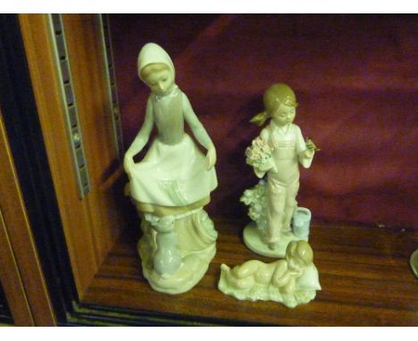 Three various Lladro figures - two  AF