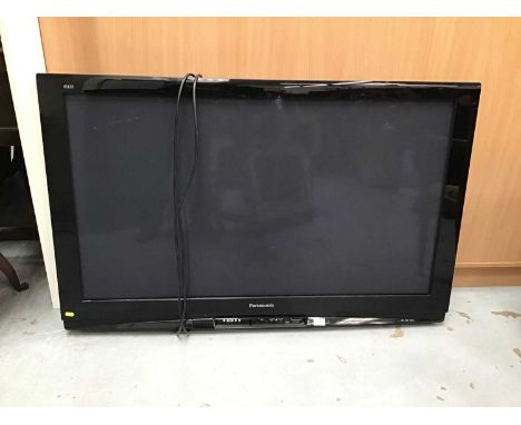 Panasonic Viera wall mounted flatscreen television - model no TH-50PZ81B with remote control