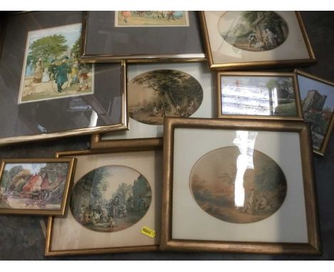 Group of Le Blond prints and other prints