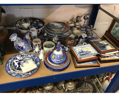 Collection of Delftware and other ceramics