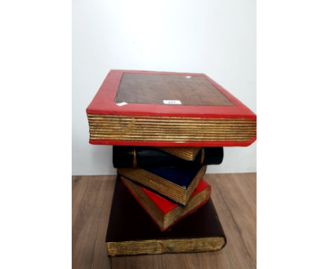 A BOOK STAND OCCASIONAL TABLE