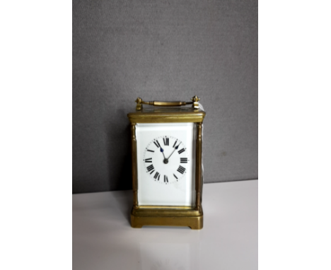 CIRCA 1900 CARRIAGE CLOCK
