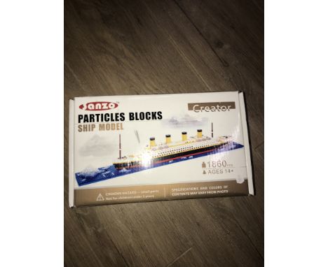 KIDS BLOCK SHIP MODEL