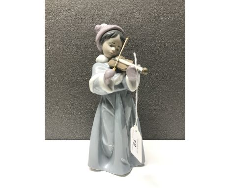 LLADRO FIGURINE 6534 SPIRIT OF CHRISTMAS AND BOX