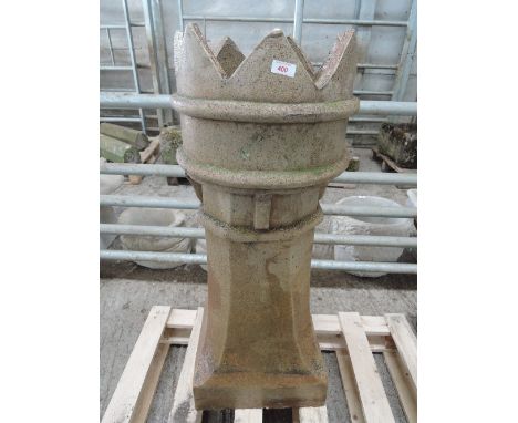A ornate vintage chimney pot