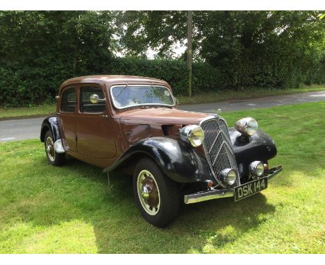 Citroen Traction Avant 11BL 1939 - 1939 Citroen Traction Avant 11BL:- Built Paris 1939, hidden from the Germans during the wa