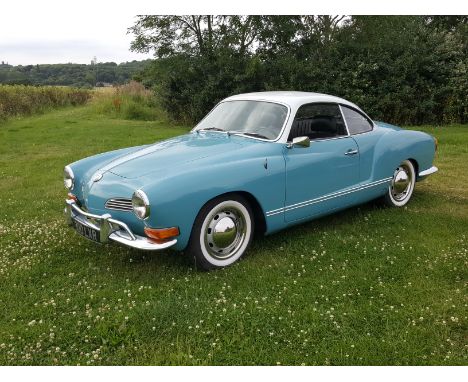 Volkswagen Karmann Ghia - Originally imported from California as a rust free but “sun damaged” car, this desirable 1600cc Man