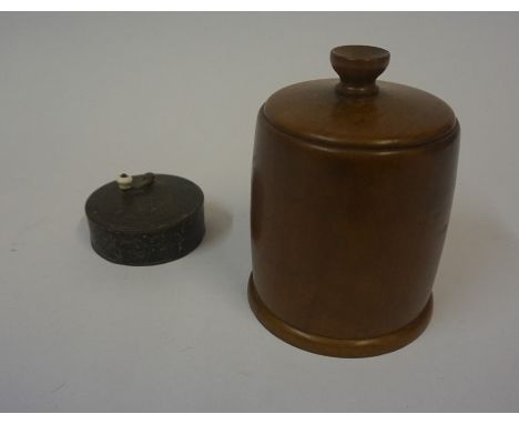 A French Metal Musical Box, circa 19th century, with winder mechanism, paper label to underside in poor condition, also with 