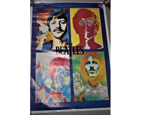 A Beatles psychedelic era reprint poster