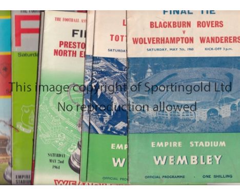 1960'S FOOTBALL PROGRAMMES Approximately 120 programmes including 60, 61, 62, 64, 66, 67, 68 and 69 FA Cup Finals, 67, 68 and