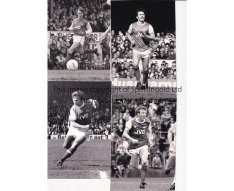 ARSENAL AUTOGRAPHS Five signed photos: 23" X 16" Frank McLintock with separate images on the single photo, 4 X 16" X 12" of A