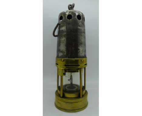 A miner's lamp 