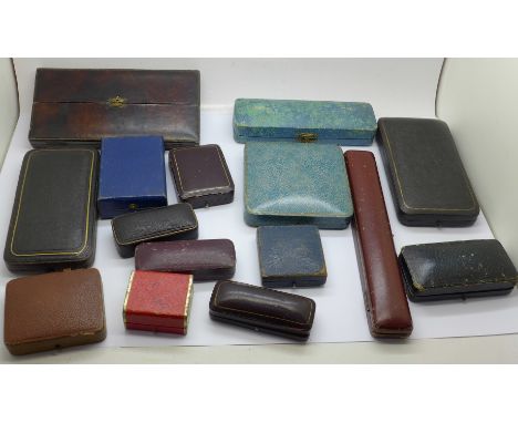 Vintage jewellery boxes 