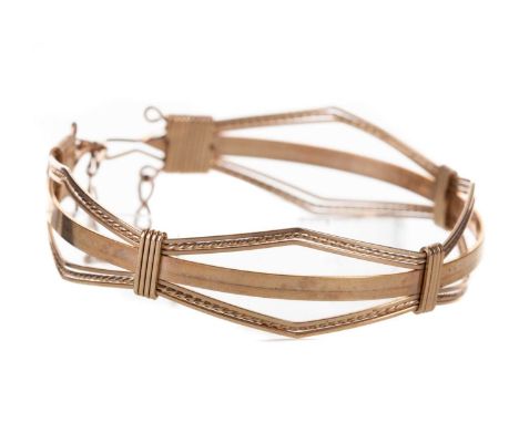 OPENWORK BANGLE,unmarked, 11.1g