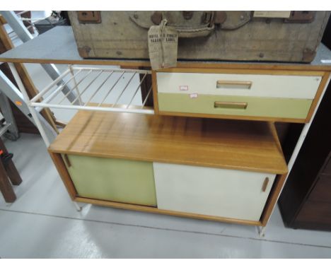A vintage side unit